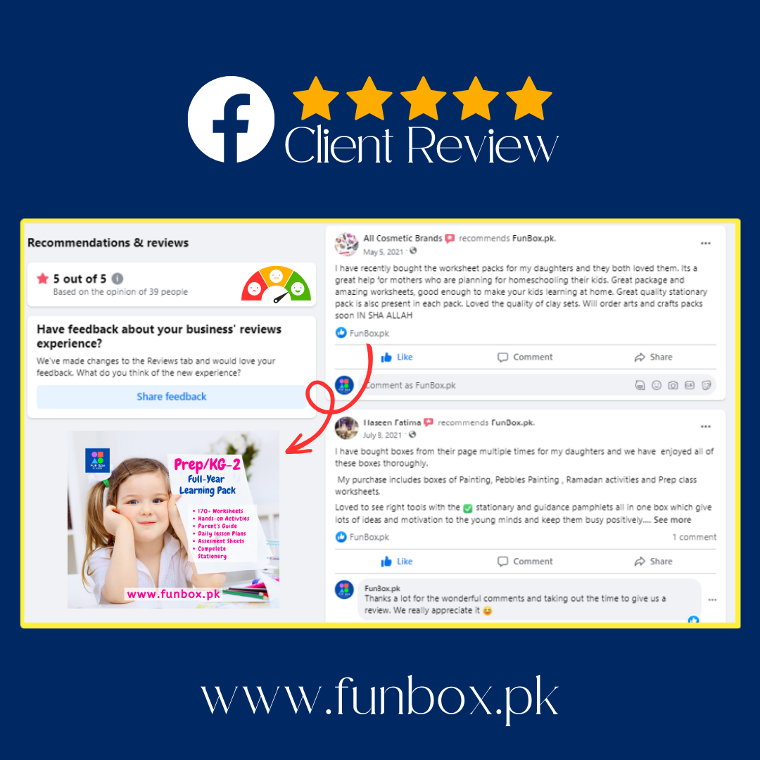 Prep/KG-2 Full-Year Learning Pack