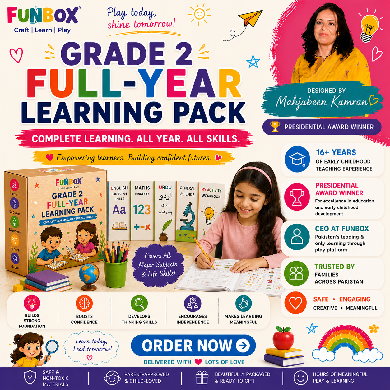 Grade-2 Full-Year Learning Pack