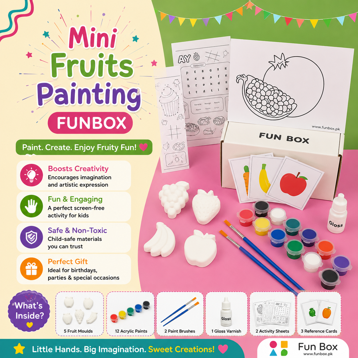 Mini Fruit Painting FunBox