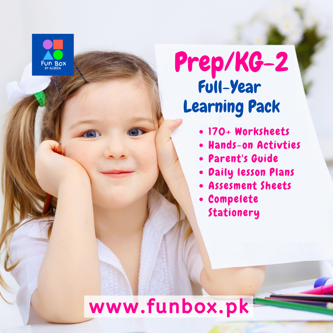 Prep/KG-2 Full-Year Learning Pack
