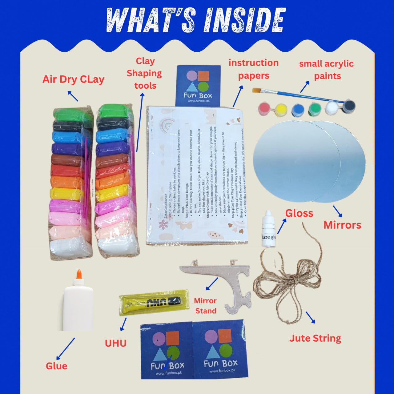 DIY Mirror Decoration FunBox