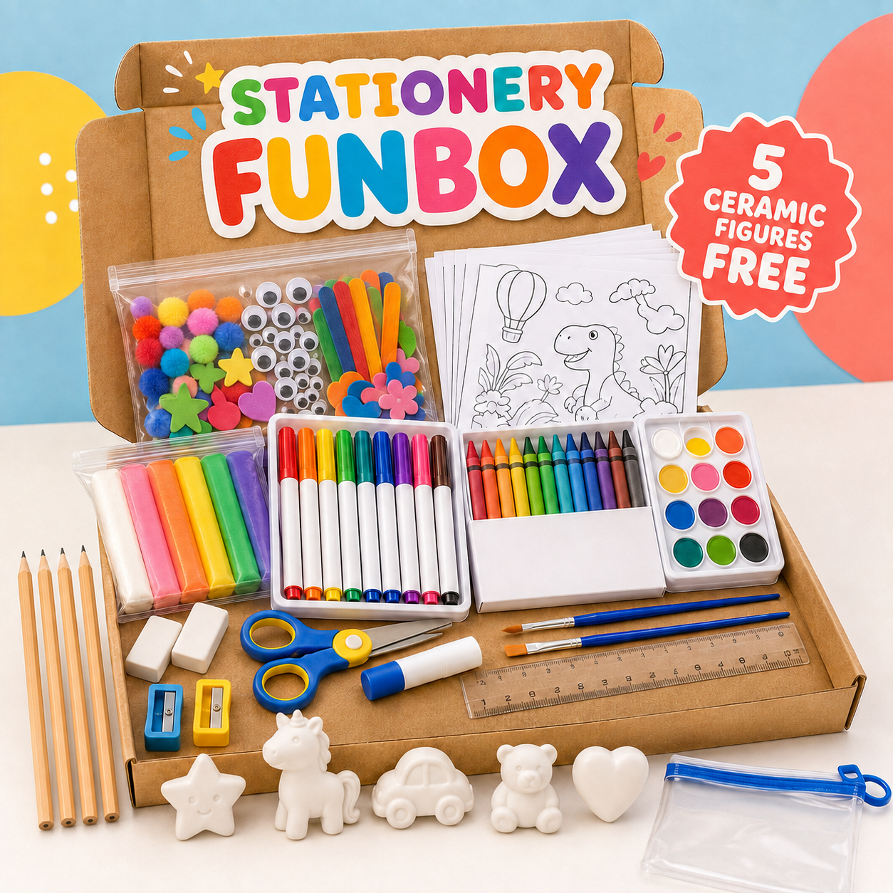 Back to School Stationery FunBox