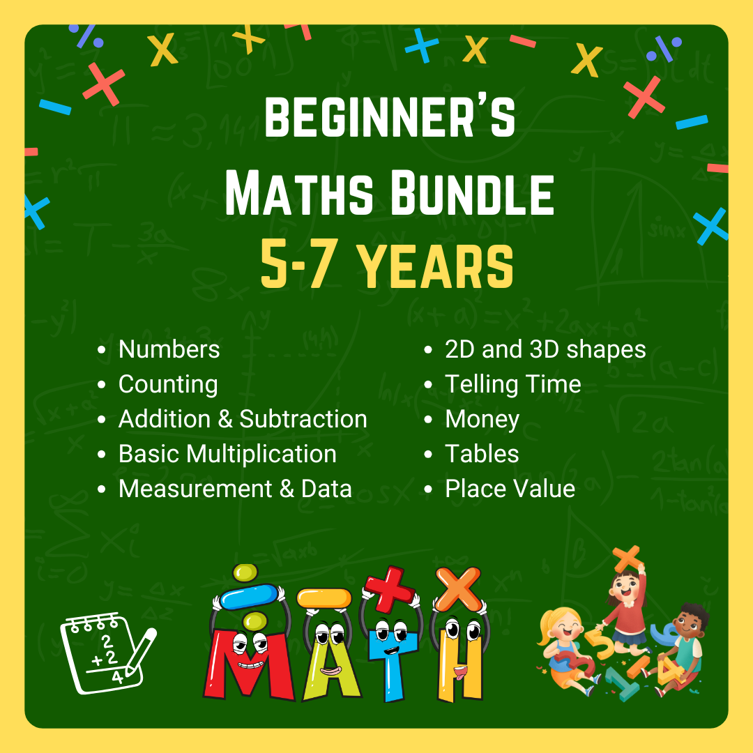 Beginner Maths Bundle | AGES 5-7