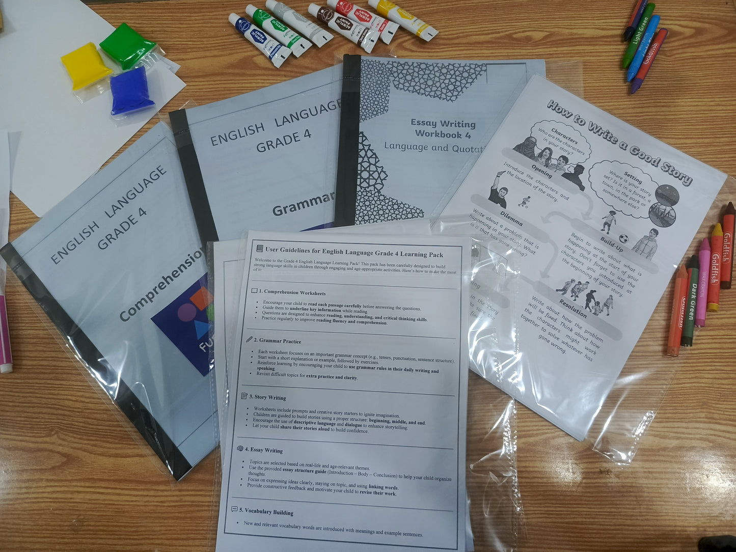 English Language Learning Pack (Grade 1-5)
