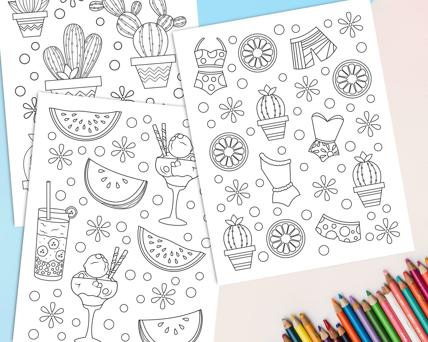 Doodle Coloring Booklet