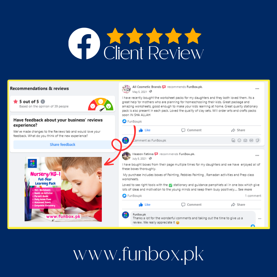 Nursery/KG-1 Full Year Learning Pack