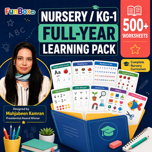 Nursery/KG-1 Full Year Learning Pack