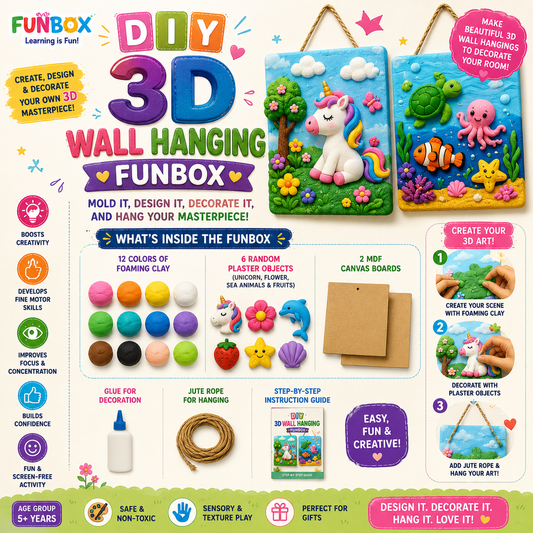 DIY 3D Wall Hanging FunBox