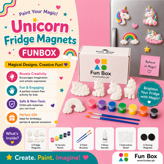 Unicorn Fridge Magnets Funbox