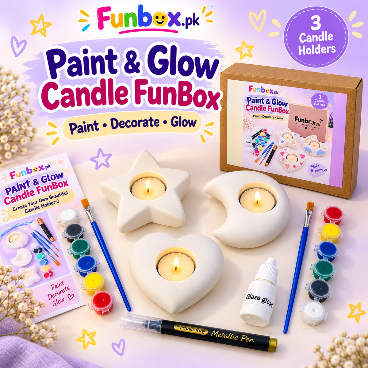 Paint & Glow Candle FunBox