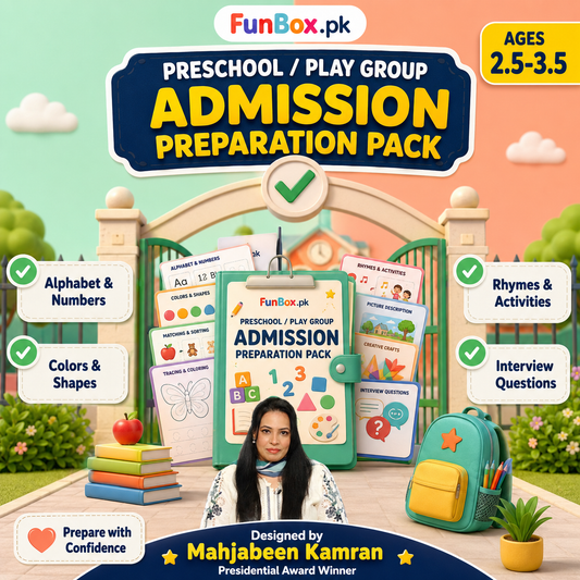 Preschool/Play Group Admission Pack