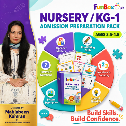 Nursery/KG1 Admission Pack