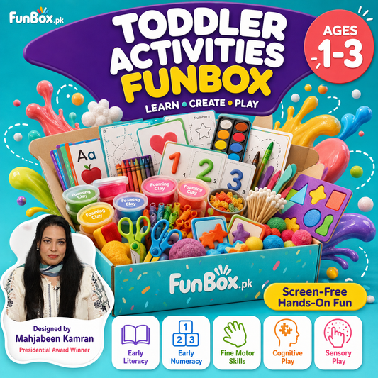 Toddler Activities FunBox (Age: 1-3 Yrs)