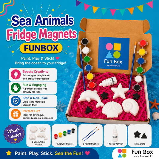 Sea Animals Fridge Magnets FunBox