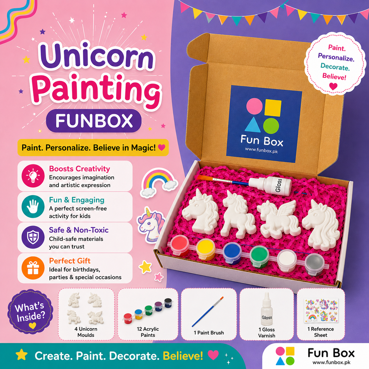 Unicorn Painting Funbox