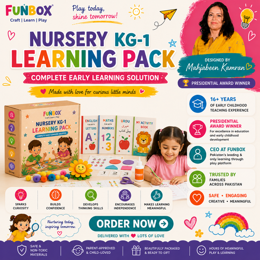 Nursery/KG-1 Full Year Learning Pack