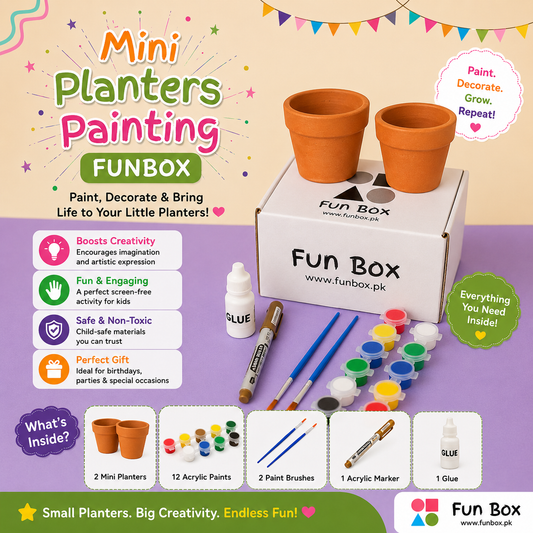 Mini Planters Painting FunBox