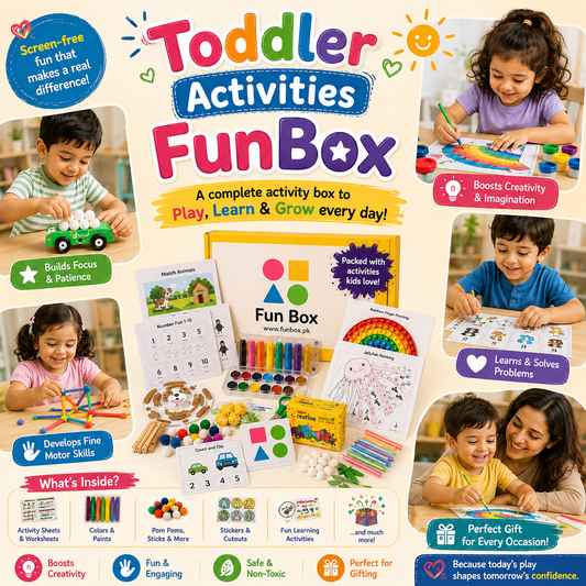 Toddler Activities FunBox (Age: 1-3 Yrs)