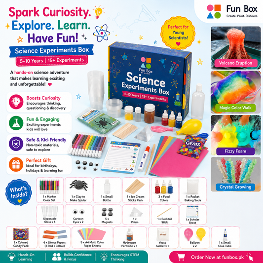 Science Experiments Box (5-10 yrs)