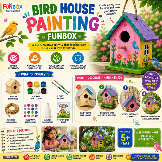 Bird House Painting FunBox