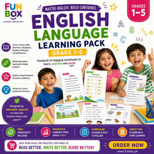 English Language Learning Pack (Grade 1-5)