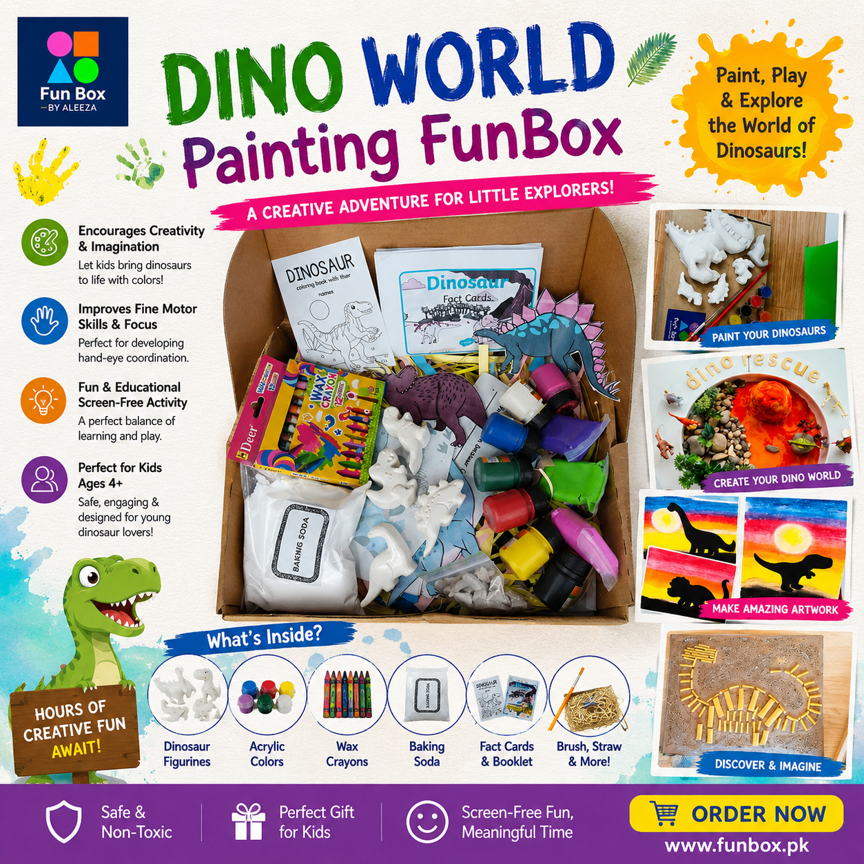 Dino World Painting FunBox
