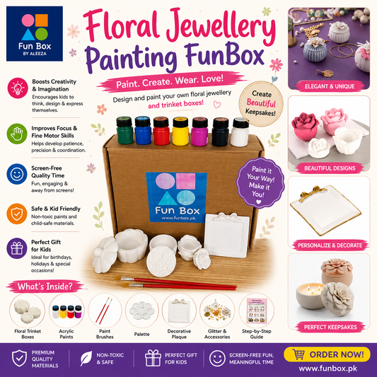 Floral Jewllery Painting Funbox