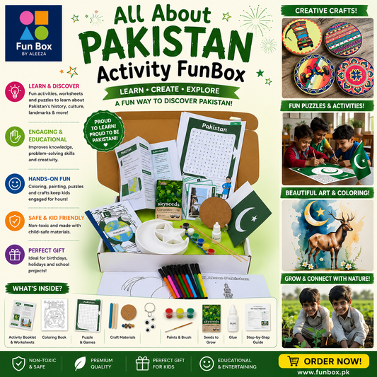 All about Pakistan Activity Funbox