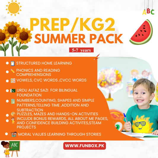 Prep/Kg2 Summer Pack