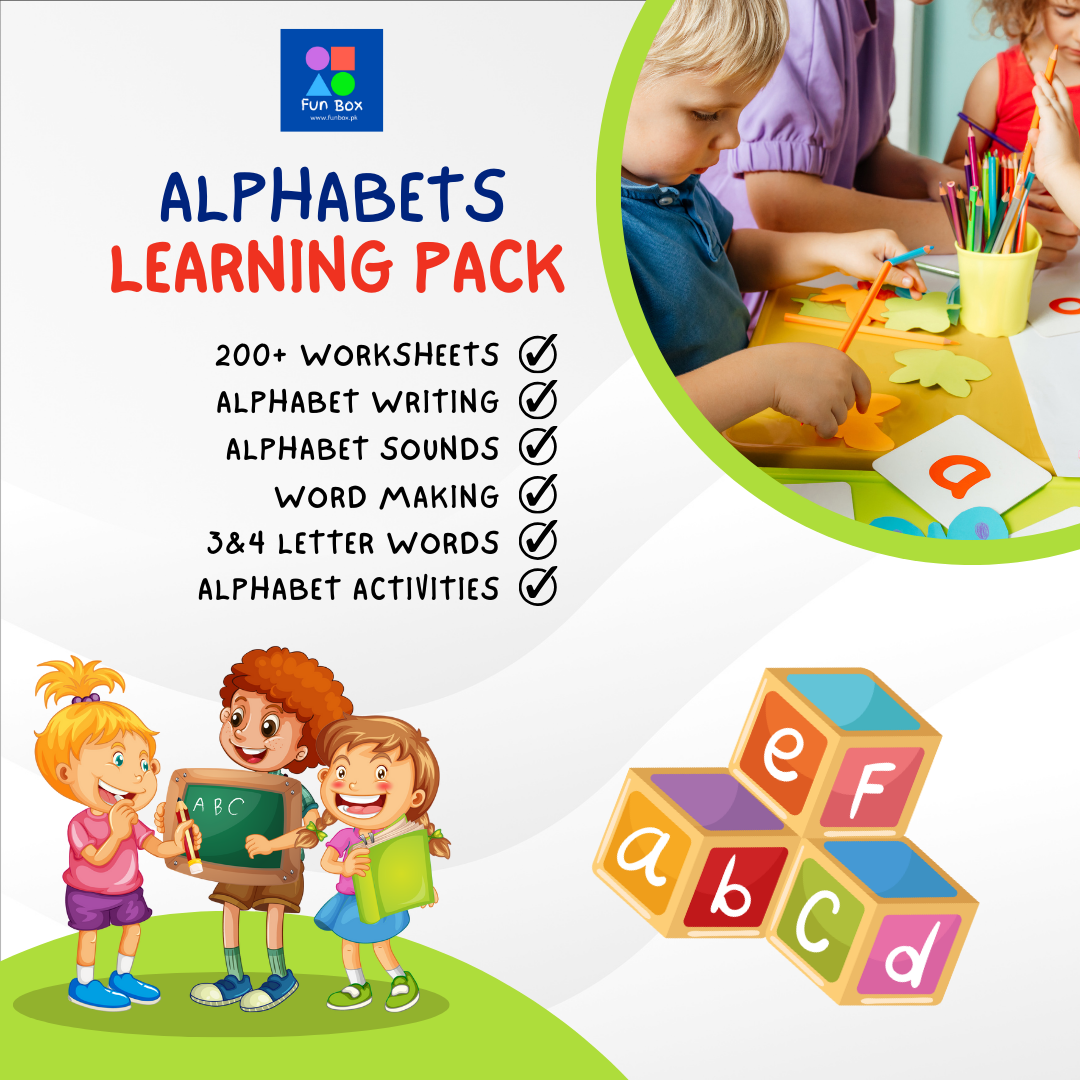 Alphabets Learning Pack (For Beginners)