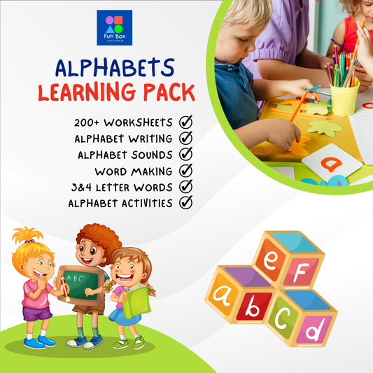 Alphabets Learning Pack (For Beginners)