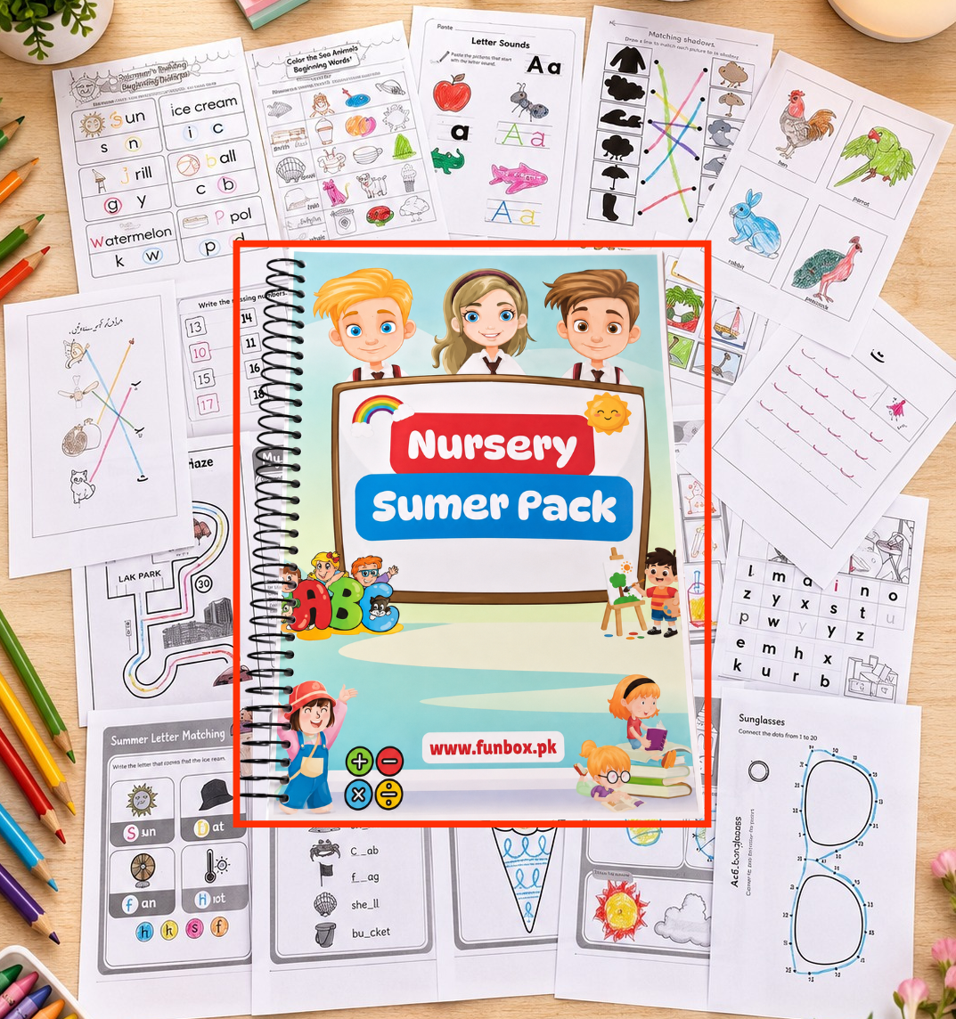 Nursery /Kg1 Summer Pack