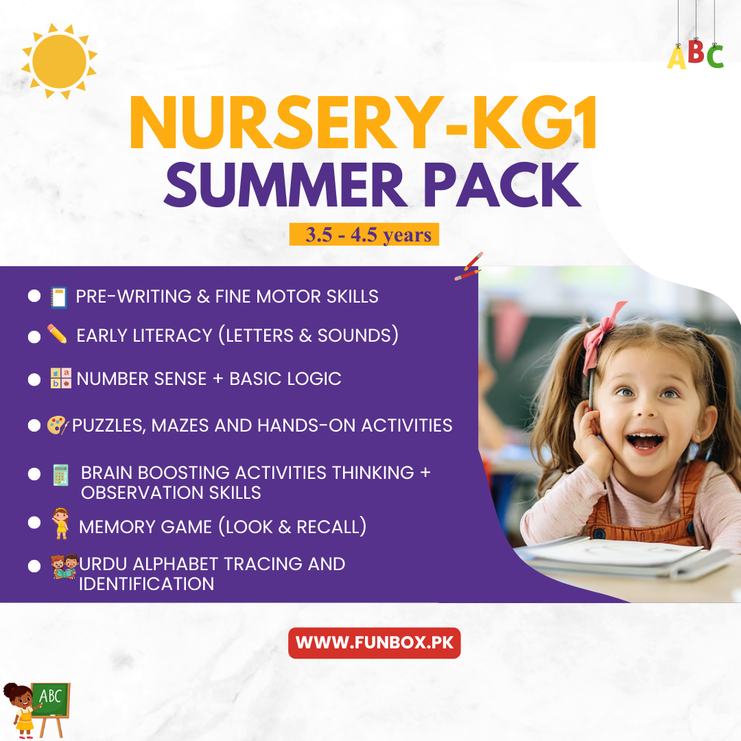 Nursery /Kg1 Summer Pack