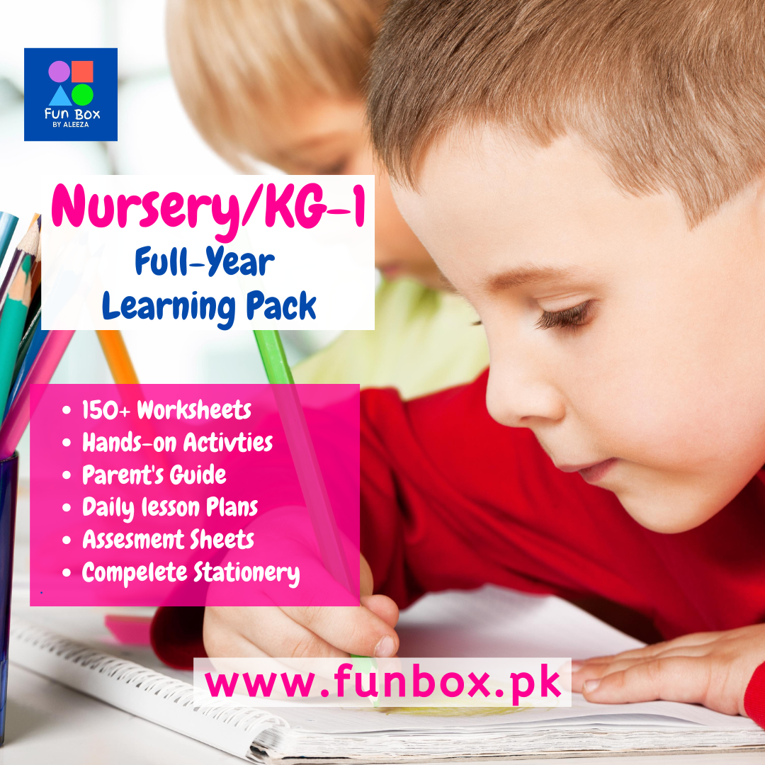Nursery/KG-1 Full Year Learning Pack