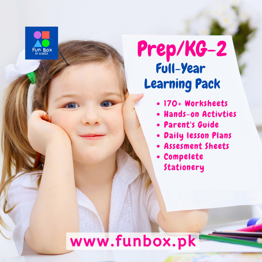 Prep/KG-2  Full-Year Learning Pack