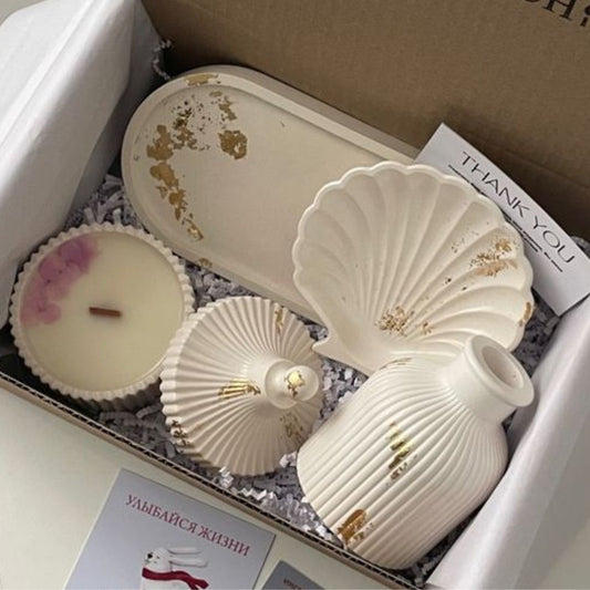 Oval Tray with Shell Tray Bundle