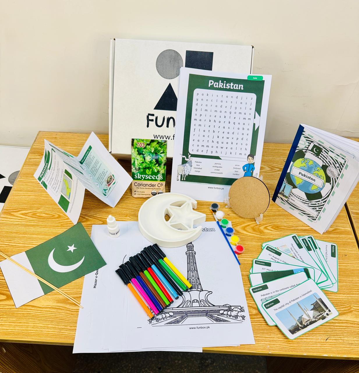 All about Pakistan Activity Funbox