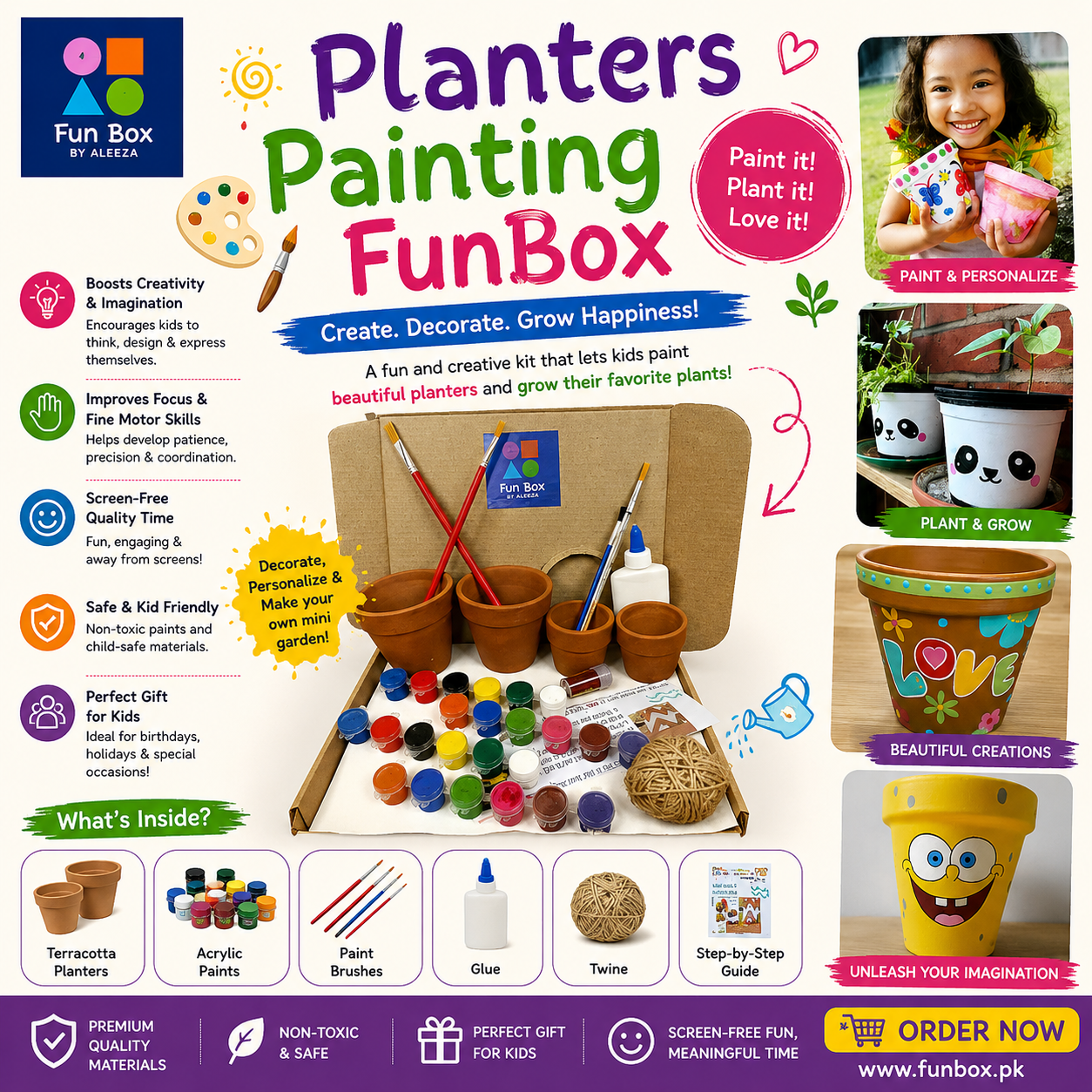 Planters Painting FunBox