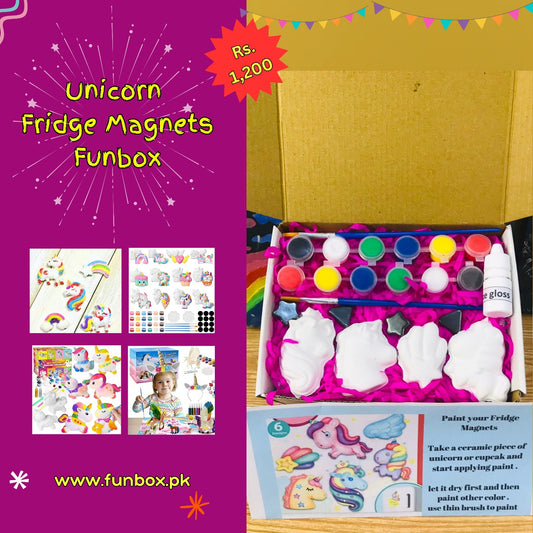 Unicorn Fridge Magnets Funbox