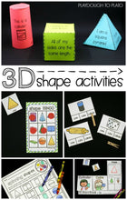 Load image into Gallery viewer, 3-D Shapes Craft Funbox
