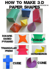 Load image into Gallery viewer, 3-D Shapes Craft Funbox
