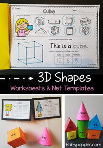 3-D Shapes Craft Funbox