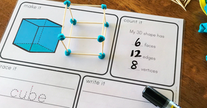 3-D Shapes Craft Funbox
