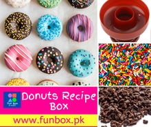 Load image into Gallery viewer, Donuts Recipe FunBox
