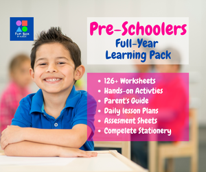 Pre-Schoolers Full-Year Learning Pack