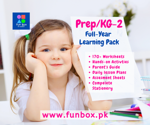 Prep/KG-2  Full-Year Learning Pack