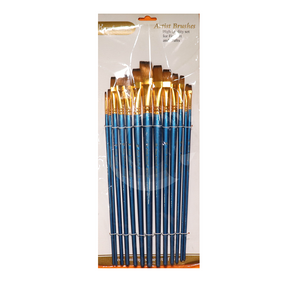 Keep Smiling Paint Brush set Flat shape 13Pcs