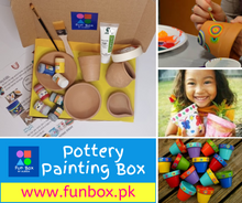 Load image into Gallery viewer, Pottery Painting FunBox
