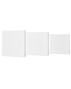 Canvas Boards (Pack of 3) (8x8,10x0,12x12)