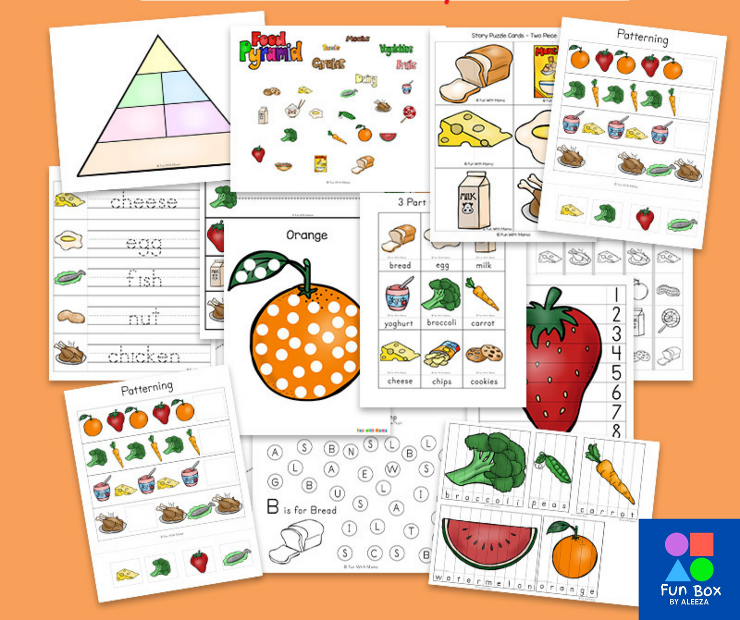 Pre-Schoolers Full-Year Learning Pack